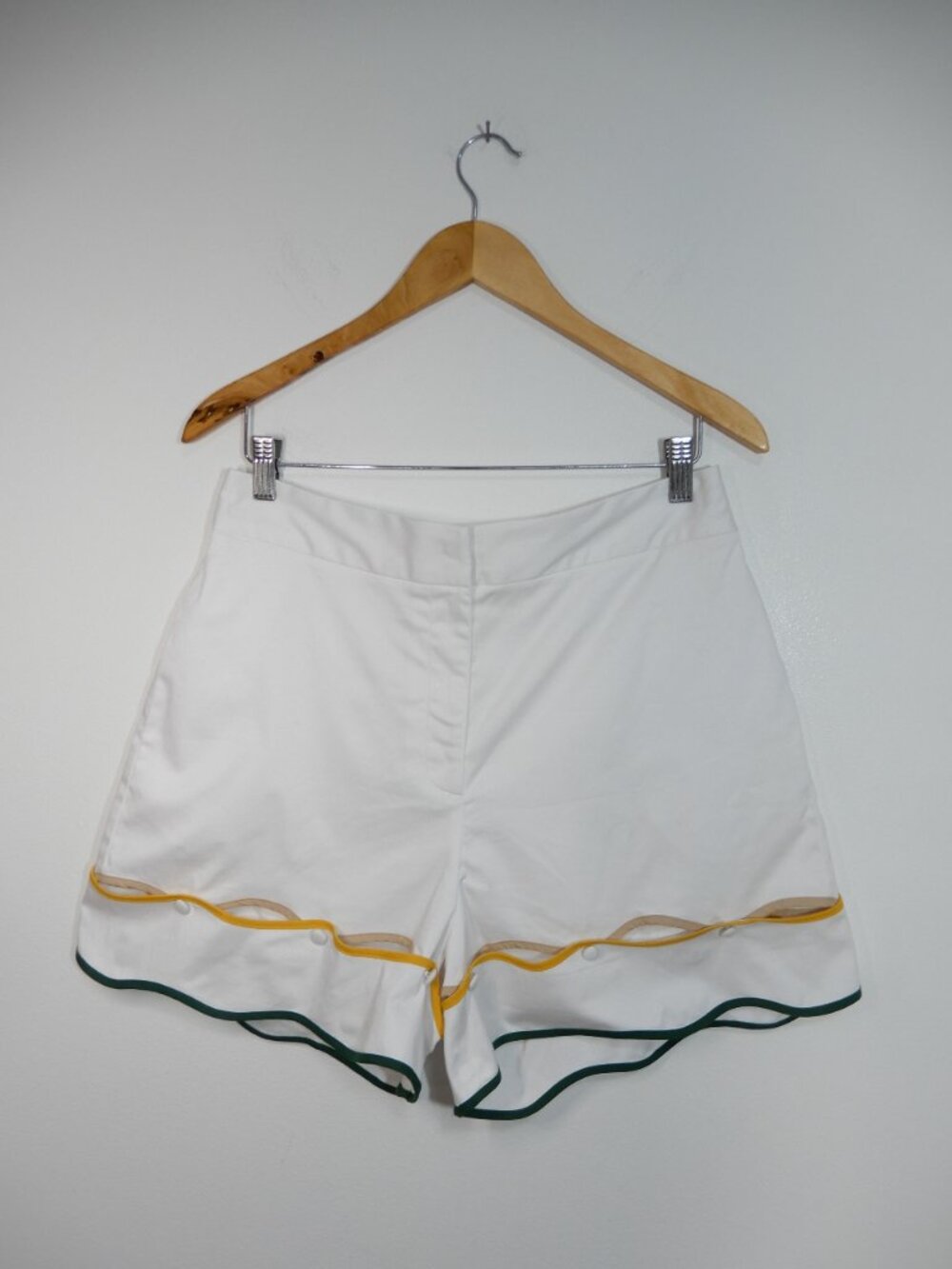 Antonio Melani x The Nat Note Zoe SET 10 Scalloped High Waisted Shorts Top NEW - Picture 13 of 15